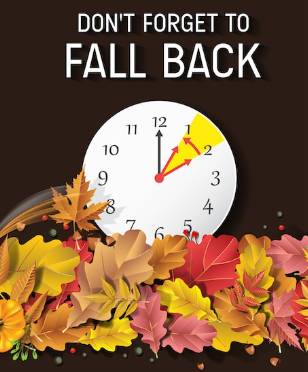Fall Back Sunday at 2 a.m.